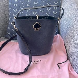 Kate Spade Suzy Suede Bucket Bag/Crossbody
